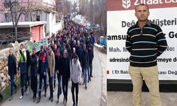 Çinko madenindeki göçükte hayatını kaybeden işçi, son yolculuğuna uğurladı