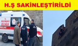 Kayseri Kalesi surlarında intihar girişimi