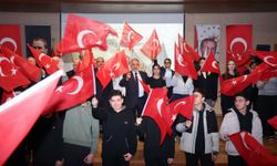 Talas’ta İstiklal marşı ve Çanakkale zaferi anıldı