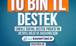 Büyükşehir’den Emeklilere 10 Bin TL Destek