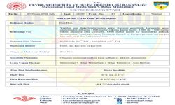 Kayseri’de zirai don uyarısı