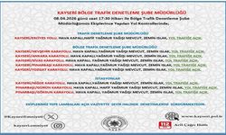 Kayseri ve ilçelerinde yollar açık