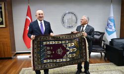 Çavuşoğlu’ndan Başkan Büyükkılıç’a ziyaret