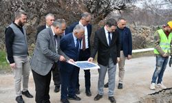 Hacılar Sakarçiftliği’nde 5 Kilometrelik altyapı çalışması