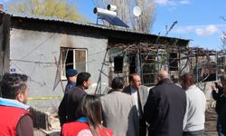 Kayseri’de müstakil evde yangın