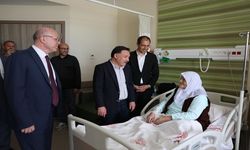 Vali Gökmen Çiçek’ten Hastanede Bayram Ziyareti