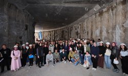Büyükkılıç, Katlı Kavşak Projesi’ni İnşaat Mühendisliği Öğrencilerle Birlikte İnceledi