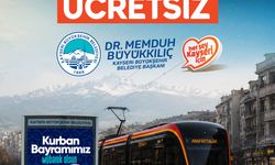 Başkan Büyükkılıç’tan Kurban Bayramı Müjdesi: Tramvaylar 4 Gün Ücretsiz