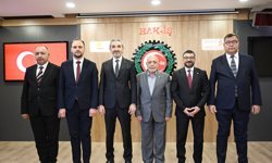 HAK-İŞ İl Başkanı Navruz’dan Genel Başkanları Mahmut Arslan’a Ziyaret