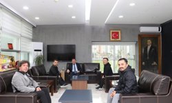 Halter Sporcularından İl Müdürü Kabakcı’ya Ziyaret