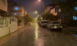 Kayseri’de Sağanak Yağış Etkili Oldu