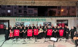 KİGDER, Defne’de Halk Konseri ile Vatandaşlara Moral Oldu