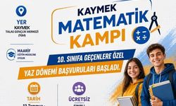 Kaymek Matematik Kampı'nda Yaz Dönemi Başvuruları Başladı