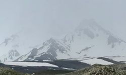 Erciyes Dağı’na Haziran Ayında Kar Yağdı