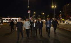 Başkan Büyükkılıç’tan Dsi-Yeni Sanayi Katlı Kavşağı’nda Gece Yarısı Mesaisi
