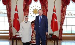 AK Parti’li Ayşe Böhürler’den Cumhurbaşkanı Erdoğan’a Ziyaret