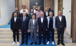 Vali Çiçek, Kayserispor Yönetimini Kabul Etti