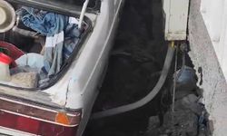 Yahyalı'da Patlayan Su Şebekesi İstinat Duvarını Çökertti