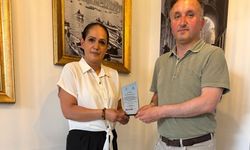 Avrupa'daki Erasmus+ Katkısına Teşekkür Plaketi