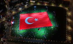 Bu Gurur Talas’ın; Dünyanın En Büyük Türk Bayrağı Açıldı