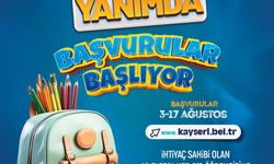Büyükkılıç'tan Öğrencilere 5 Bin TL'lik Kırtasiye-Beslenme Desteği