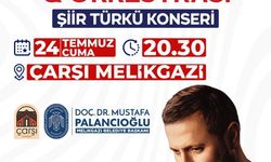 Çarşı Melikgazi’den Şiir ve Türkü Sesleri Yükselecek!