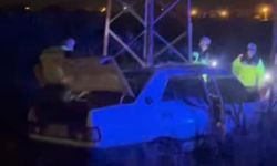 Develi’de Otomobil Elektrik Direğine Çarptı: 1 Yaralı