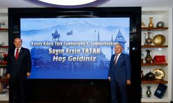 KKTC 5. Cumhurbaşkanı Tatar’dan Başkan Büyükkılıç’a “Türk Dünyası Kültür Başkenti” Tebriği