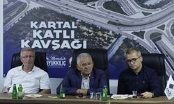 Başkan Büyükkılıç, Kartal Katlı Kavşağı’nda Çalışmaları Adım Adım İzliyor