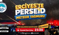 Gökyüzü Tutkunları Meteor Yağmuru Şöleni İçin Erciyes’te Buluşacak