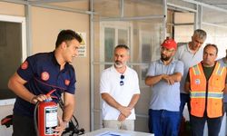 Talas Belediyesi Personeline Yangın Eğitimi
