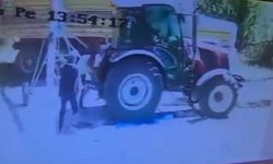 Traktörün Geri Manevrasında 1 Kişi Yaralandı