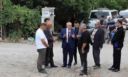 Başkan Öztürk, Derebağ Mahallesi’nde İncelemelerde Bulundu