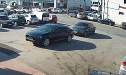 Kayseri'de Aynı Sokakta Yaşanan Kazalar Kamerada