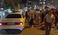 Otomobil İle Motosiklet Çarpıştı: 1 Yaralı