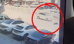 Otomobilin Bisikletliye Çarptığı Kaza Kamerada