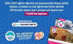 Başkan Büyükkılıç’tan İhtiyaç Sahibi Ailelerin Öğrencilerine Bir Destek Daha