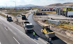 Melikgazi'den Metalsan Sanayi Sitesi'ne Asfalt Yol Desteği