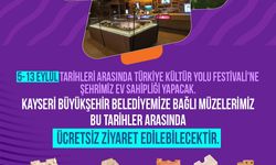 Büyükşehir’in Müzeleri, Türkiye Kültür Yolu Festivali Boyunca Ücretsiz