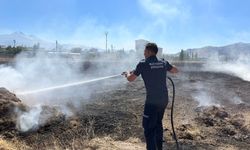 Otluk Alanda Çıkan Yangın Söndürüldü