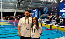 Avrupa Parayüzme Şampiyonasına Katılan İrem Serra Dereceyle Döndü
