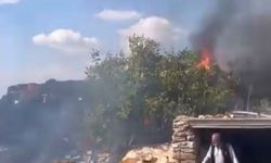 Bünyan’da Saman Balyaları Alevlere Teslim Oldu
