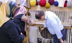 Yahyalı Kaymakamı Gültekin’den Halı Dokuma Kursuna Ziyaret