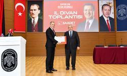 Saadet Partisi Talas İlçe Başkanlığı'na Ali Üstünel Atandı