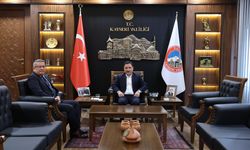 Vali Çiçek, İl Emniyet Müdürü Sinan Ergen’i Kabul Etti
