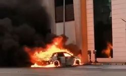 Kayseri’de Şarj İstasyonunda Elektrikli Araç Yangını