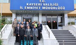 Vali Çiçek’ten İl Emniyet Müdürü Ergen’e Hayırlı Olsun Ziyareti
