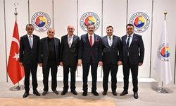 TOBB Başkanı Hisarcıklıoğlu, Bünyan Ticaret Odası’nın Yeni Yönetimini Kabul Etti