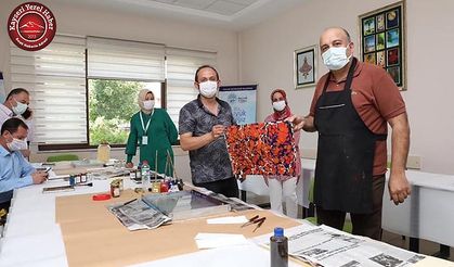 Doktorlar Ebru Sanatı Eğitimi Aldı