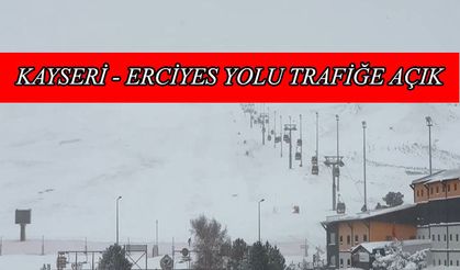 Erciyes’te kapanan pistlerin temizleme çalışmaları sürüyor